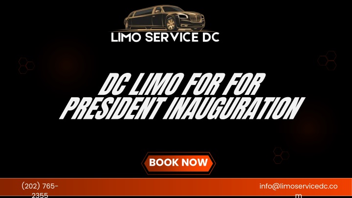 dc limo for for president inauguration