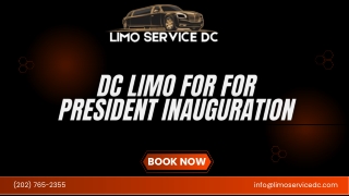 DC Limo for for President Inauguration