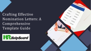 crafting effective nomination letters
