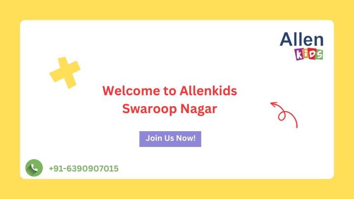 welcome to allenkids swaroop nagar