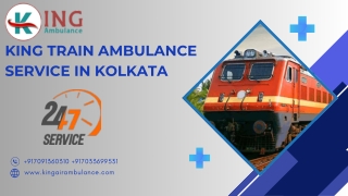 Hire Life-Saving King Train Ambulance Service in Kolkata and Guwahati at a Lowest Fee