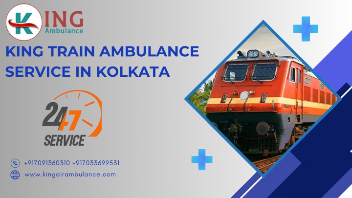 king train ambulance service in kolkata