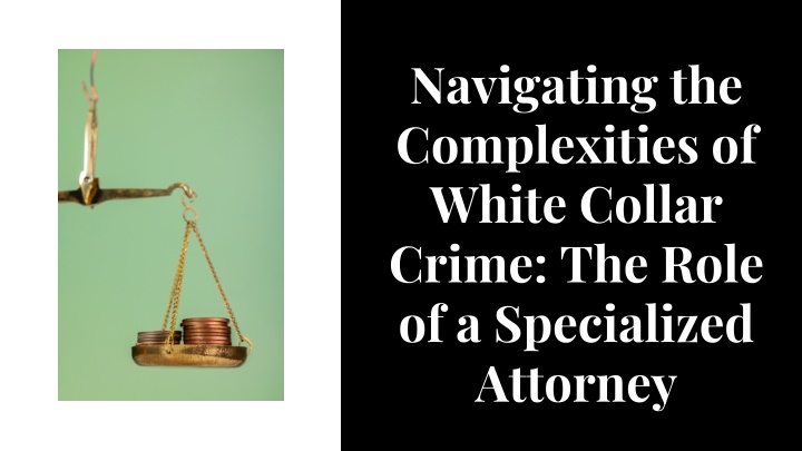 navigating the complexities of white collar crime