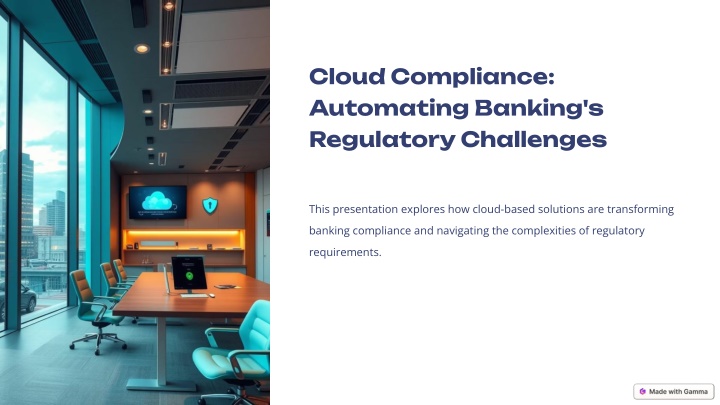 cloud compliance automating banking s regulatory