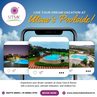 Dive into Tranquility at Utsav Club & Resort! - Utsav Club And Resort-Best resorts in bangalore