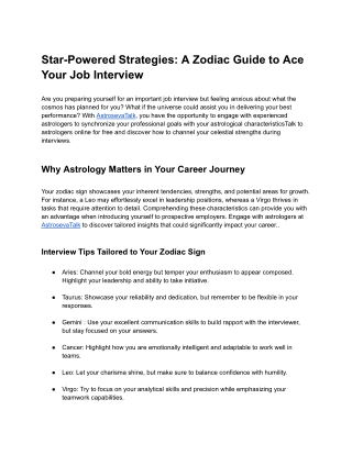 star powered strategies a zodiac guide