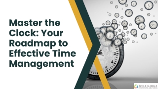 master the clock your roadmap to effective time