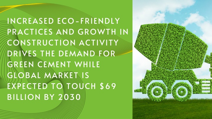 increased eco friendly practices and growth