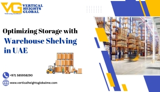 Optimizing Storage with Warehouse Shelving in UAE