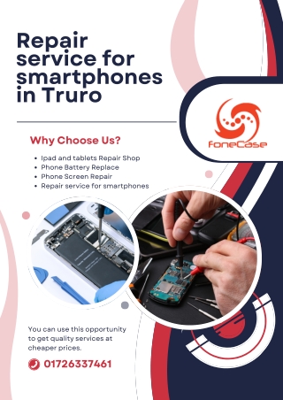 Repair service for smartphones in Truro