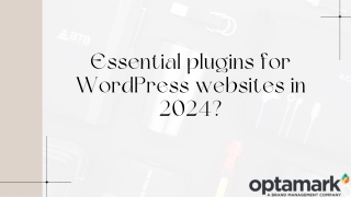 Essential plugins for WordPress websites in 2024