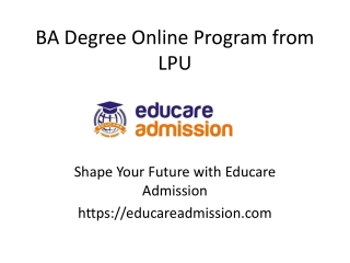 Online BA Degree Program – Unlock Your Potential with Flexible Learning