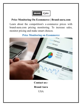 Price Monitoring On Ecommerce  Brand-aura