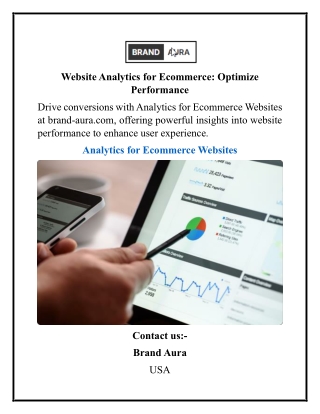 website analytics for ecommerce optimize