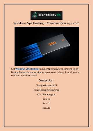 windows vps hosting cheapwindowsvps com