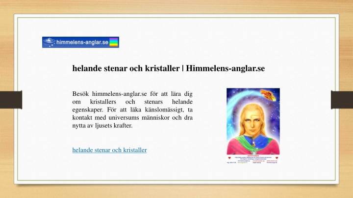 web logo himmelens anglar se