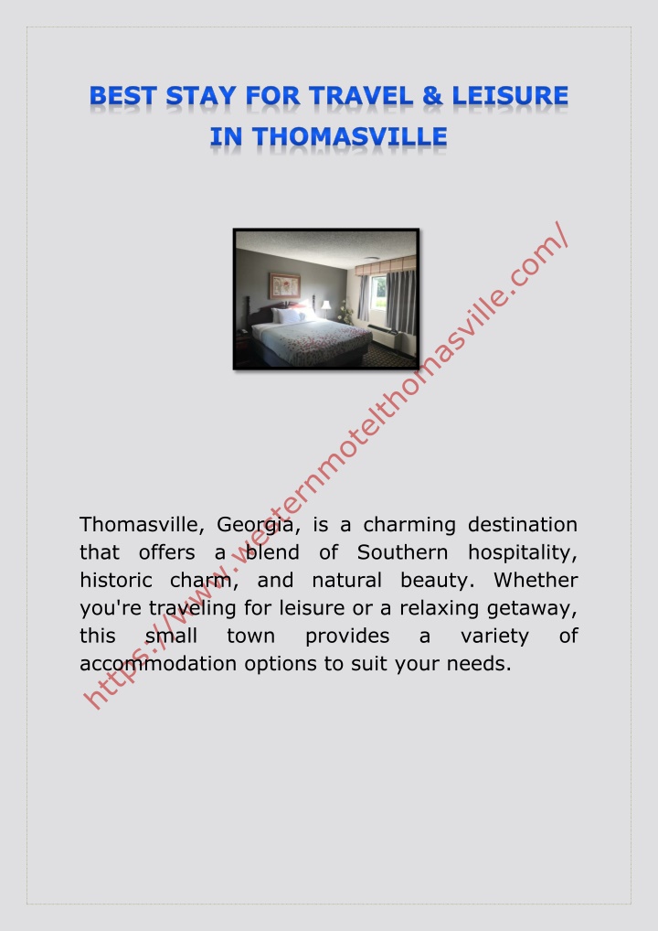 thomasville georgia is a charming destination