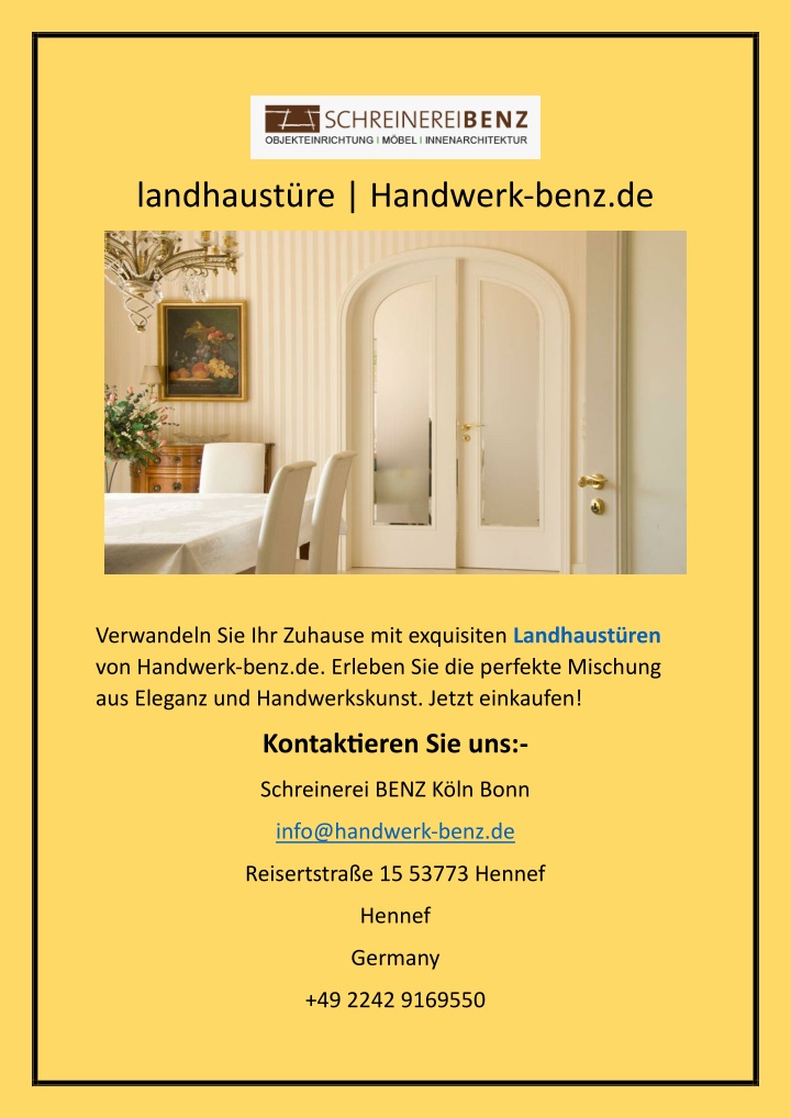 landhaust re handwerk benz de