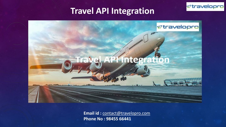 travel api integration