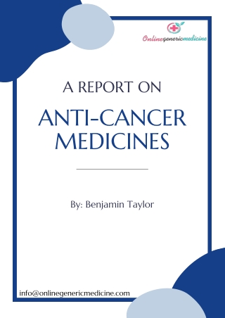 cancer medicines pdf