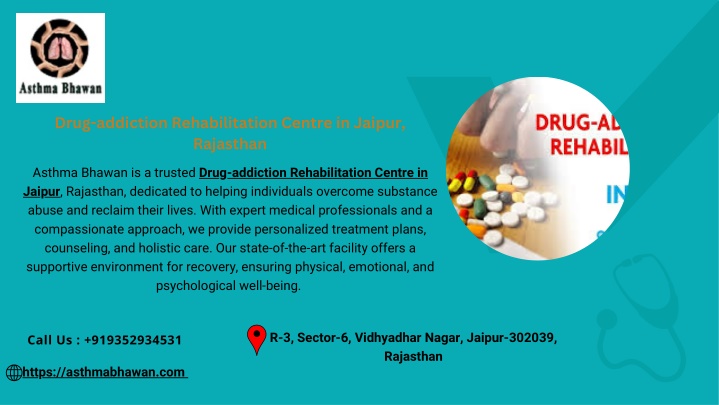 drug addiction rehabilitation centre in jaipur