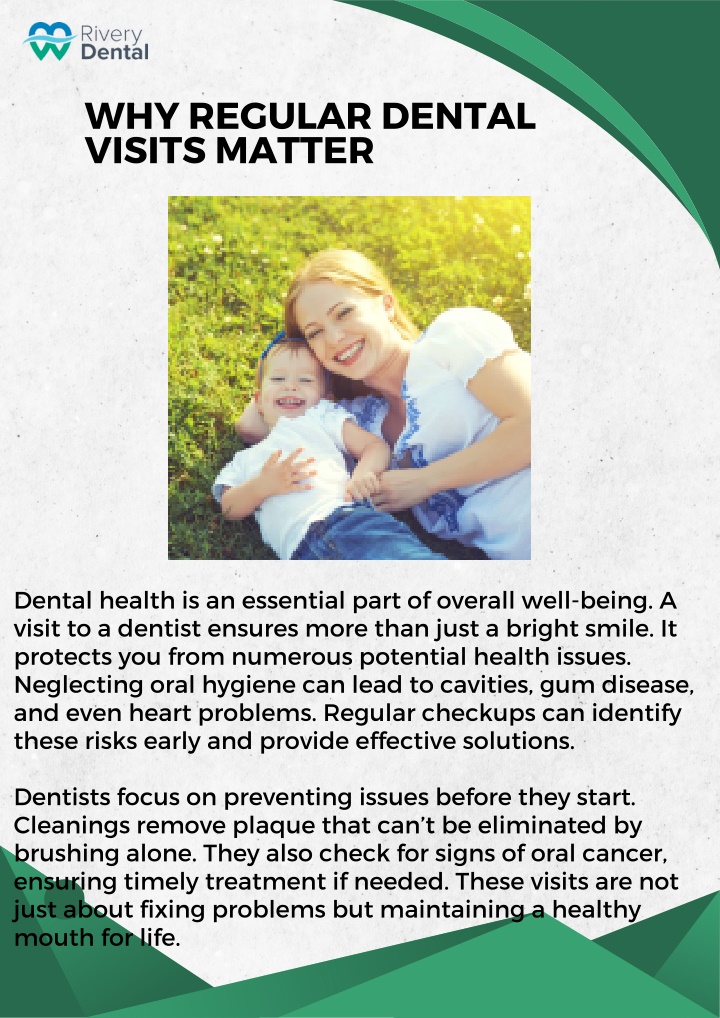 why regular dental visits matter