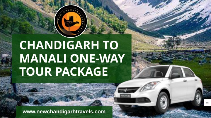 chandigarh to manali one way tour package