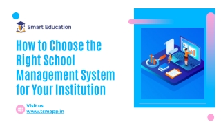 How to Choose the Right School Management System for Your Institution