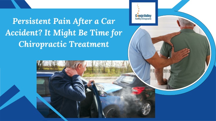 persistent pain after a car accident it might