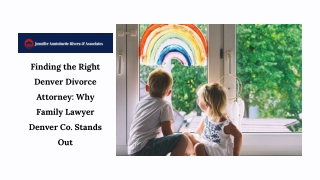 Expert Denver Divorce Attorney Trust Family Lawyer Denver Co.