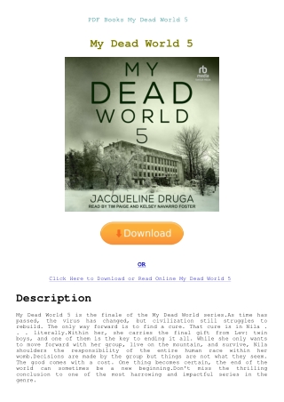 pdf books my dead world 5