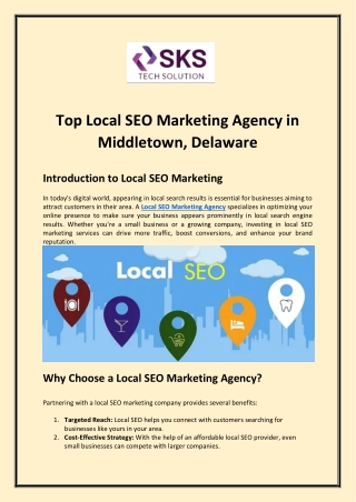 Top Local SEO Marketing Agency in Middletown