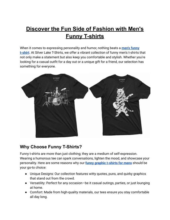 discover the fun side of fashion with men s funny