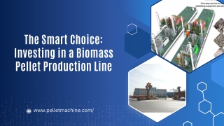 The Smart Choice Investing in a Biomass Pellet Production Line