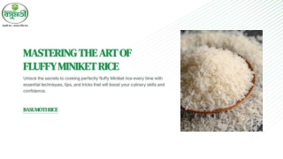 How to Make Fluffy Miniket Rice Every Time?