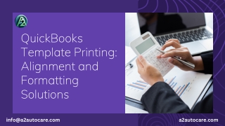 QuickBooks Template Printing Alignment and Formatting Solutions