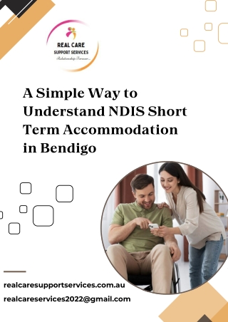 A Simple Way to Understand NDIS Short Term Accommodation in Bendigo