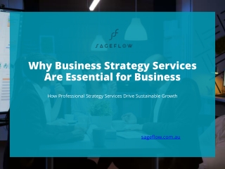 why business strategy services are essential