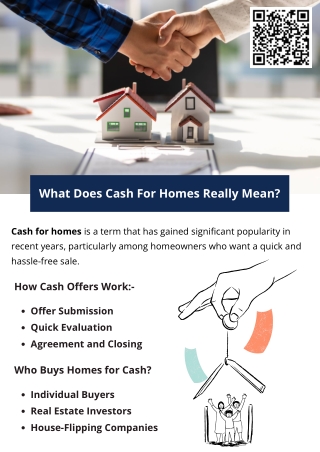 What Does Cash For Homes Really Mean?