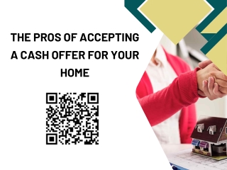 The Pros Of Accepting A Cash Offer For Your Home