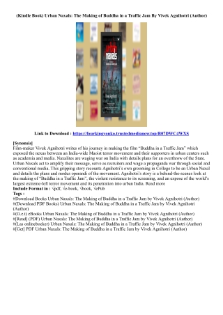 (View Book) Urban Naxals: The Making of Buddha in a Traffic Jam By Vivek Agnihot