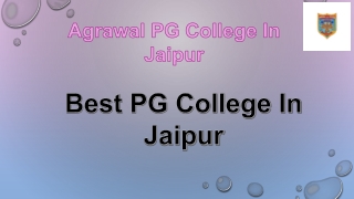 agrawal pg college in jaipur
