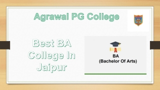agrawal pg college