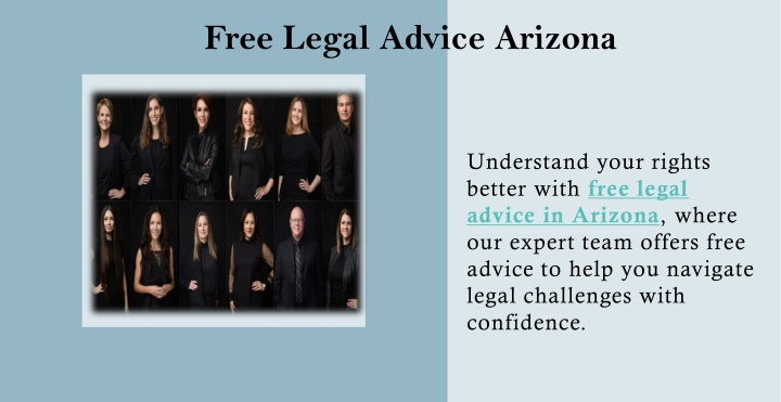 understand your rights better with free legal