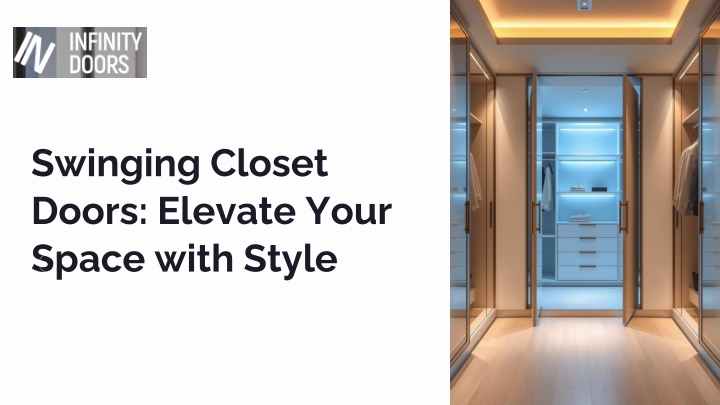 swinging closet doors elevate your space with