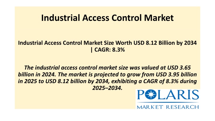 industrial access control market