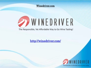 Wine driver napa