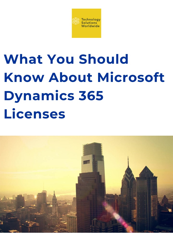 what you should know about microsoft dynamics