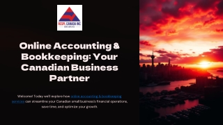 Top Outsourcing Online Accounting and Bookkeeping Service