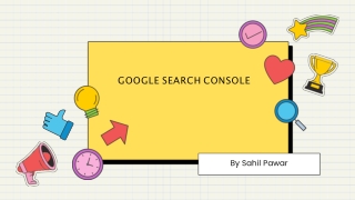 google search console